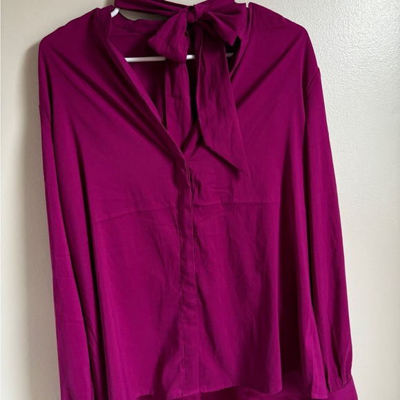 Express Tops - Elegant Women's Pink Blouse